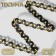 Decorative braid, 10 mm, 10 ± 1 m, black/gold color