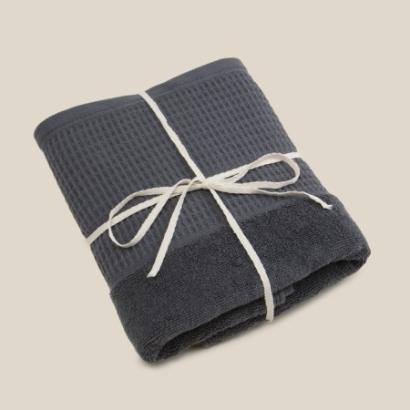 Trure -colored towel SL Home: Waffle "Grig Sandre" 100x180 cm, 100% cotton, 490 g/m2-15