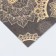 Scrapbooking paper bilateral "Mehendi and geometry silver" Density 180g 15.5x17cm
