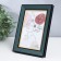 Photo frame plastic 10x15 cm "Blue oak" Inner gold stroke 18.5x13.5 cm