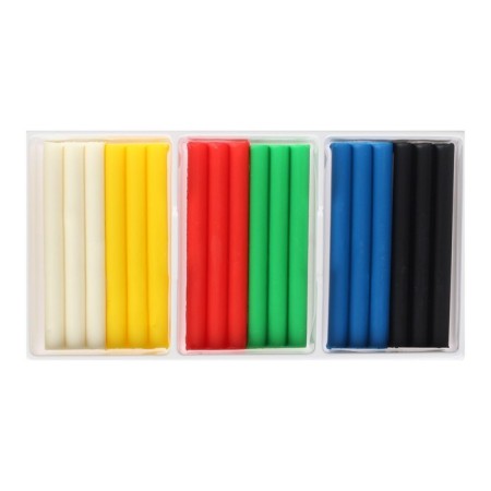 Soft plasticine (wax), 6 colors, 90 g, "crumb", with a stack-2