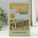 Casket metal rectangular "House, cute house" 7.8x12.2x18.6 cm