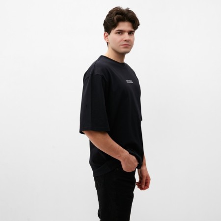Men's T -shirt MIST CULTURA, size 48, black-3