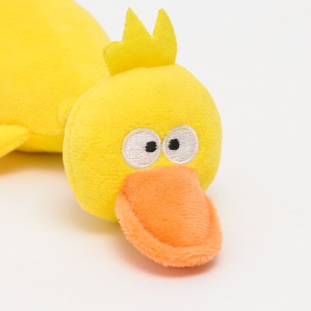 Textile toy "duckling", 19 x 11.5 cm, yellow-2