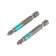 Bits Ritter WP PS20112052, with a magnet, steel S2, PH2 x 50 mm, 2 pcs.