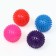 Toy "Massage ball", plastric, mix of flowers, 6.8 cm