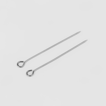 Portnovskiy pins, 30 mm, 1000 pcs, silver color-1