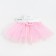 Three -layer crumb skirt, pink, 17 × 19 cm
