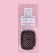 The comb is massage, wide, ventilated, 20.5 × 8.5 cm, black color/transparent