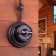 Single-valve switch WL18-01-03, black color, retro