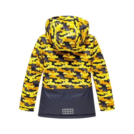 Valianly ski costume for a yellow girl, height 116-2