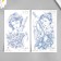 Blue Tattoo Blue "Geisha with a Sword" mix 18x11 cm