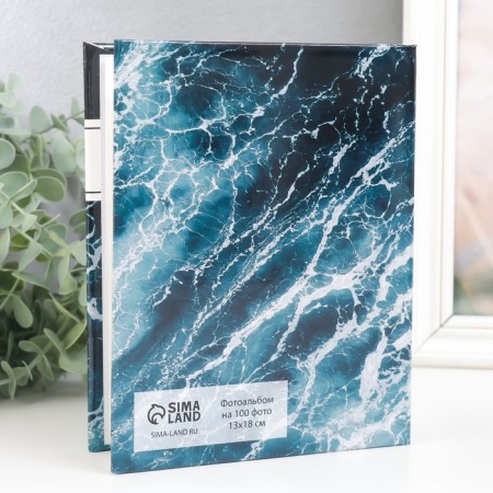 Photo album in 100 photos 13x18 cm "Element. Water" 19.5x15.5x4 cm-1
