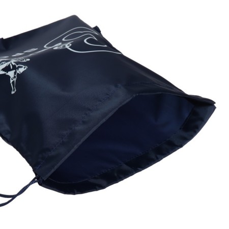 A bag for shoes 420 x 340 mm, Calligrata Sport 3, (soft polyester, density 210d), dark - blue mix-3