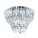 Ceiling chandelier Arte Lamp Ella A1054PL-6CC, E14, 6x40 W, 50x50x38 cm, chrome