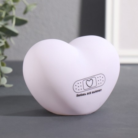 Nightlight "Heart" (patch) LED 3HLR44 8x11x7cm-2