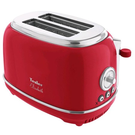 Tosler Tesler TT-245 Red, 815 W, 2 toasts, 6 frying modes, defrosting, red
