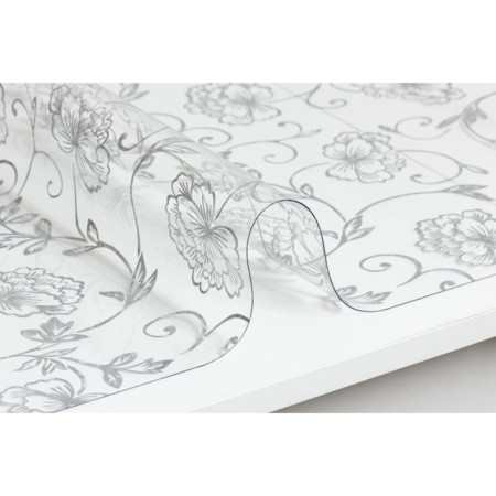 Glass "Flexible Glass" 0.8 mm, 80x60 cm, drawing binding silver