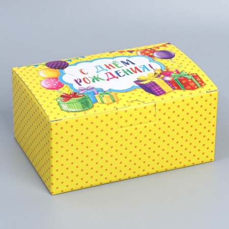 Box Gift team, packaging, "Happy Birthday", 22 x 15 x 10 cm-2