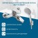 Santek Fort Bath mixer, short surplus, with accessories, chrome