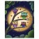Pillow roller "Owls at night, decorative, size 16x45 cm