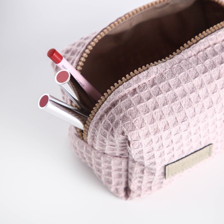 TEXTURA lightning cosmetic bag, pink color-8