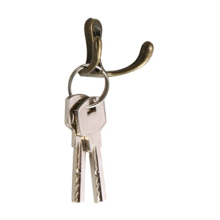 Hook furniture tundra TKD005, two -rod, bronze, 5 pcs-2