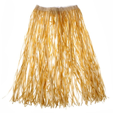 Hawaiian skirt, 60 cm, beige color-1