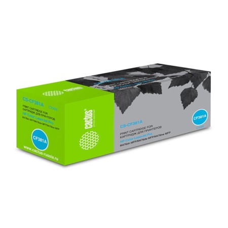 CACTUS CSTUS CS-CF381A CF381A, for HP LJ Pro M476DN/M476NW/M476DW, 2700 pages, blue color