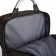 City backpack on a zipper, 2 pockets, with USB, brown color
