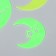 Sticker phosphorus plastic "months" set 9 pcs MIX 17x12 cm