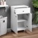 Bathroom chestnut "Vega 5001" White, 50 x 30.3 x 85.4 cm