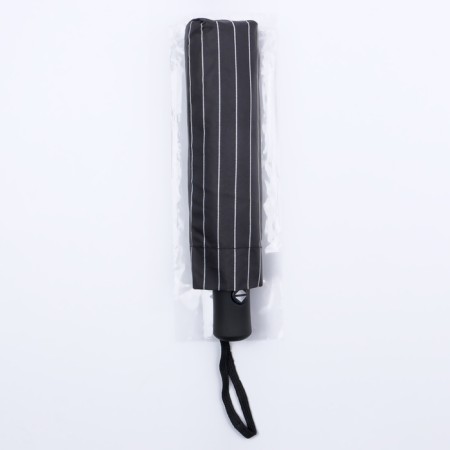 Automatic “stripes” umbrella, 3 additions, 8 spokes, r = 47 cm, color mix-20