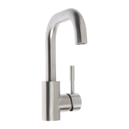 Accoona A9690-8 sink mixer, single-leaf, excess length 142 mm, satin-1