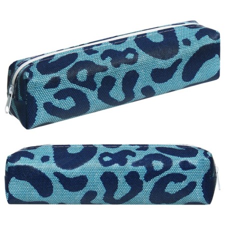 School Penal on Lightning "Leopard" Calligrata, blue