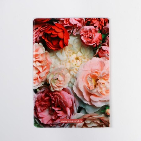 Cover for passport "delicate flowers" (1 pc)-5