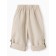 Children's pants minku, beige color, height 80-86 cm