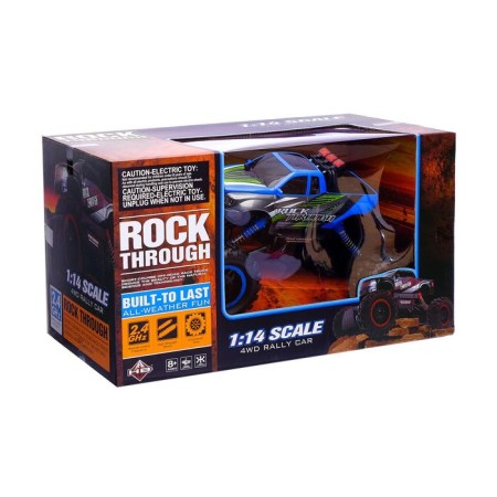 Radio-controlled car "Jeep-trial", light effects, with a battery, 1:14 scale, all-wheel drive-5