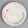 Disposable paper plate "Happy Birthday", flowers 18 cm
