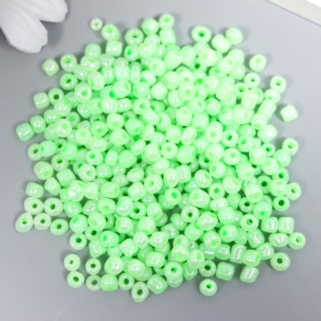 Glass glass 6/0 "Color middle. Salad" 30 g