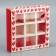 Box for sweets, confectionery packaging, 9 cells, “I love you”, hearts, 14.5 x 14.5 x 3.5 cm