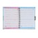 Notebook in a gift box, on a lock, A6+, 50 sheets, line "Umbrella", mix
