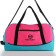 Female sports bag, textura, average size, turquoise/pink color