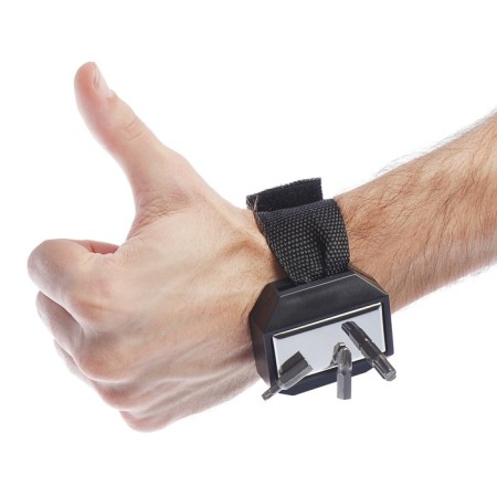 Magnetic bracelet Bohrer 49230102, 50x25 mm, 1 large magnet, Velcro strap-2