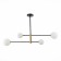 Ceiling EVOLUCE lamp. Sle220103-04. Arcola. 4x5 watts, G9, 4000k, 98x98x58 cm, black color, bronze