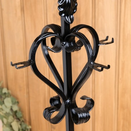 Fireplace set "Count" 20x20x92 cm-4