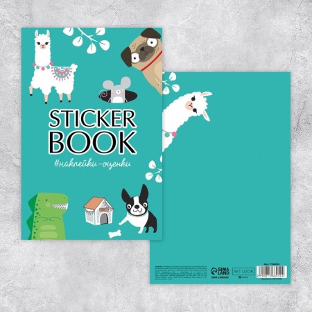 Stykerbook "Assessments", 8 sheets, 12 x 18 cm