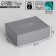 Gift double -sided folding, packaging, “texture”, 27 x 21 x 9 cm
