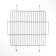 Vienna grille, stainless steel 30 x 30 cm