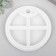 Mold Silicon "Casket Round - Middle Yurus" 10.8x10.8x2.7 cm